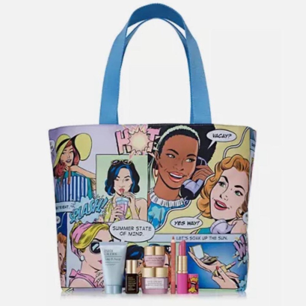 Estée Lauder "Summer State of Mind" Pop Art Tote Bag